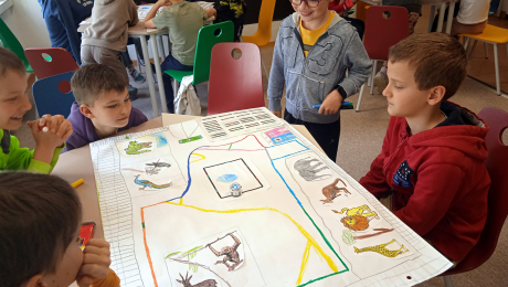 Klasa 2b w Pedagogicznej Bibliotece Wojewódzkiej