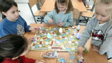 Planszówki w kl. 1a 
