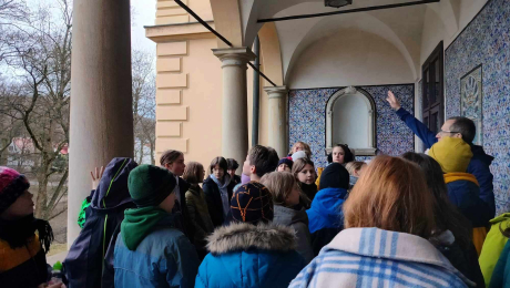 5a i 5c z wizytą u dawnych właścicieli Woli Justowskiej