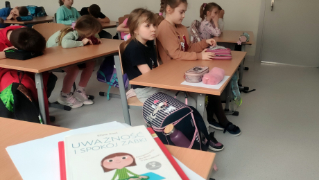 Ćwiczenia uważności w kl. 1a