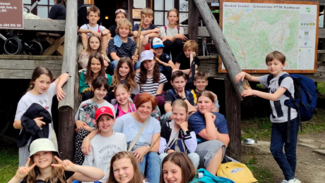 Klasa 4a w Porębie