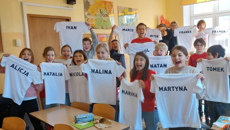 Mikołajki w klasie 4b i 7a