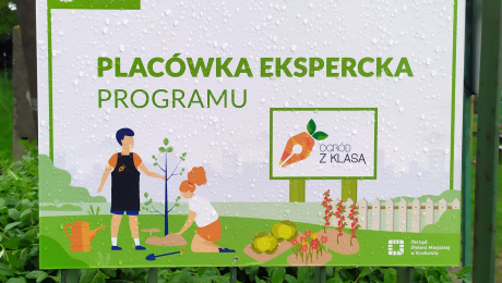 Uzyskaliśmy tytuł PLACÓWKI EKSPERCKIEJ PROGRAMU #Ogródzklasą