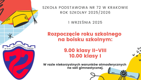 ROZPOCZĘCIE ROKU SZKOLNEGO 2025/2026