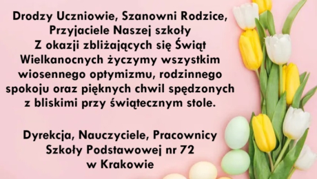 Wesołych Świąt Wielkanocnych!